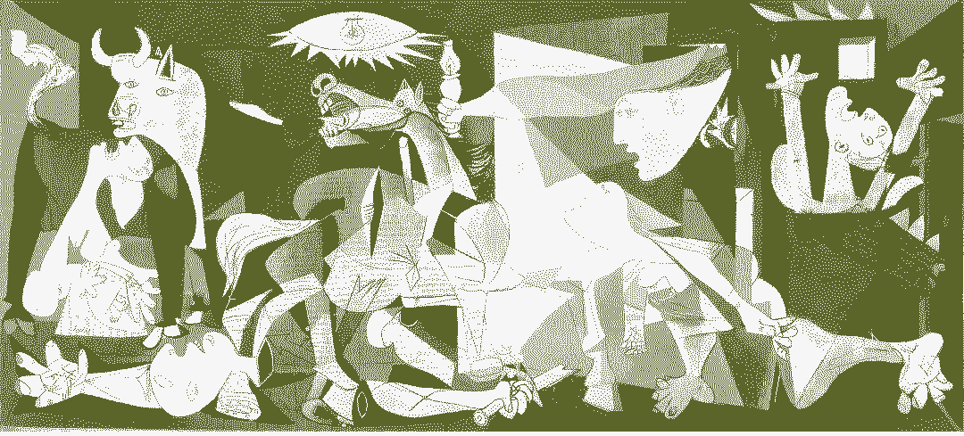 Pablo Picasso — Guernica, 1937. Museo Reina Sofia, Madrid.
